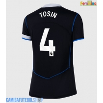 Camisa de time de futebol Chelsea Tosin Adarabioyo #4 Replicas 3º Equipamento Feminina 2025-26 Manga Curta